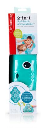 Infantino Kąpielowa mata antypoślizgowa - koszyk na zabawki 205027 - obrazek 5