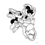 Kolorowanka z naklejkami i flamastrami MINNIE 564598 - obrazek 5