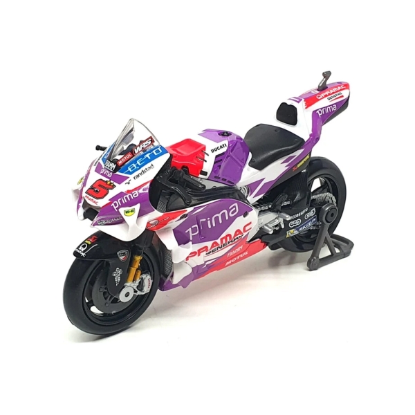 MAISTO Motocykl DUCATI DESMOSEDICI GP PRAMAC 2022 #5 Zarco 1/18 36390