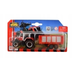 MAISTO Traktor Ferguson z przyczepą czerwoną 15590