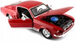 MAISTO Ford Mustang GT 1967 1/24 31260 RD - obrazek 3