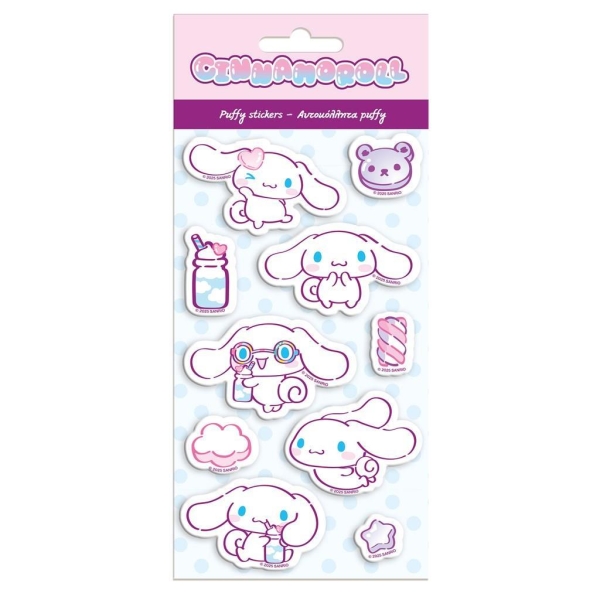 Naklejki wypukłe Cinnamoroll 490206