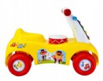 Fisher Price jeździk z cymbałkami żółty 505564 - obrazek 2