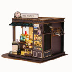 PUZZLE 3D NOOK BOOK DOMEK DO SKŁADANIA PODPÓRKA - MAGICZNA KAWIARNIA - obrazek 3