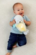 INFANTINO Lampka nocna 3 w 1 Foka, maskotka 302032 - obrazek 2