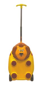 Walizka podróżna dla dzieci LEW 3D + klocki  1708 - obrazek 2