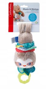 Infantino Zawieszka leniwiec z pozytywką 301035 - obrazek 2