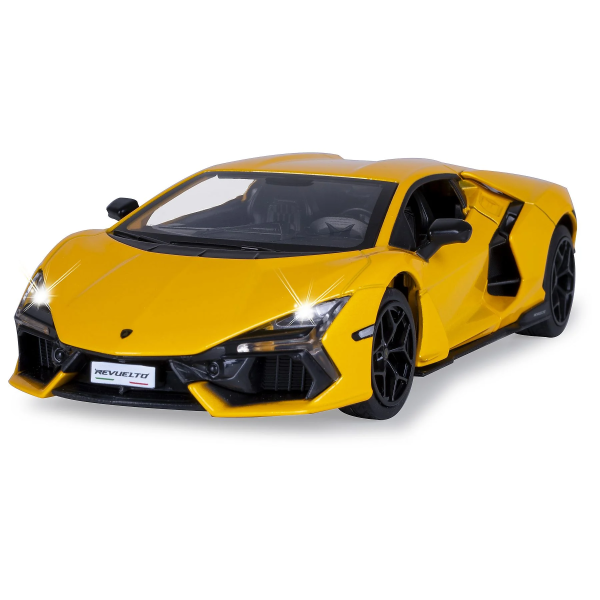 MSZ LAMBORGHINI REVULTO ŻÓŁTY 1/24  (ŚWIATŁO + DŹWIĘK)