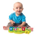 B-Kids Muzyczna gąsieniczka ze światełkami 73586 - obrazek 4