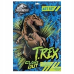 Kolorowanka z naklejkami Park Jurajski 570743