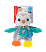 Pluszowy Pingwin z gryzaczkami maskotka, Infantino - obrazek 2