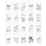 Zestaw do kolorowania flamastry, naklejki, kolorowanki Lilo & Stitch 564925 - obrazek 4