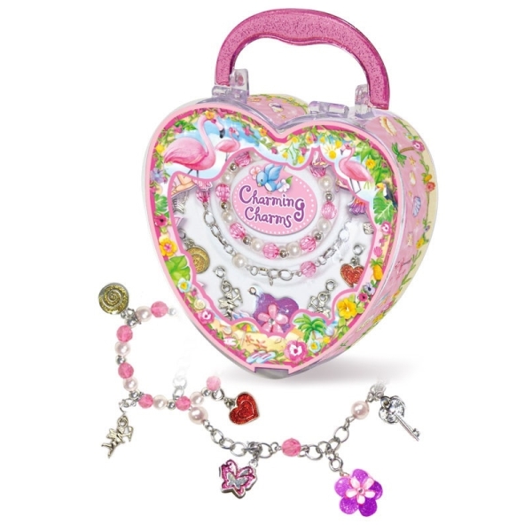 PECOWARE Zestaw do tworzenia bransoletek z zawieszkami (charms) - Flaming 328FM