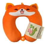 Poduszka podróżna samochód samolot rogal na szyję, pianka memory LISEK