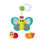 B-KIDS Zawieszka na wózek z klipsem - Motylek 4376N