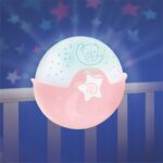 Infantino Projektor do łóżeczka 2 w 1 różowy 4908 - obrazek 3
