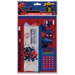 Mały piórnik z kalkulatorem, notes Spiderman 508224