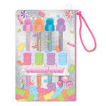 HOT FOCUS Zestaw długopisów żelowych+naklejki - Żelkowe Misie 336GB