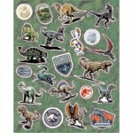 Kolorowanka z naklejkami Park Jurajski 570743 - obrazek 2