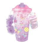 Ozdobny kubek Frosty Ice + gumka do włosów scrunchie HOT FOCUS