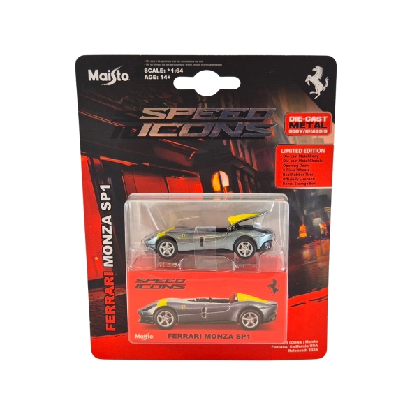 MAISTO Ferrari Monza SP1 LIMITED EDITION 1/64 15702 SL