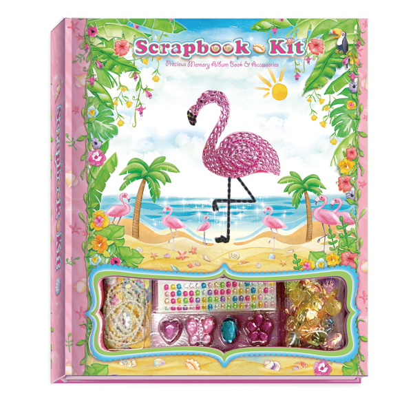 PECOWARE SCRAPBOOK Kreatywny album, akcesoria - Flaming 558FM