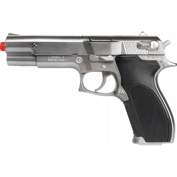 Metalowy pistolet policyjny Gonher 45/0