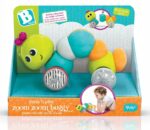 B-KIDS Gąsieniczka na kółkach z koralikami 4377N - obrazek 3