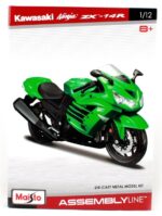 MAISTO Kawasaki Ninja ZX-14R do składania 1/12 39197 - obrazek 3