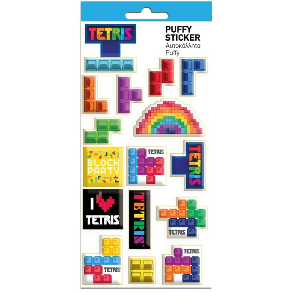 Naklejki wypukłe Tetris
