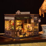 PUZZLE 3D NOOK BOOK DOMEK DO SKŁADANIA PODPÓRKA - MAGICZNA KAWIARNIA - obrazek 4