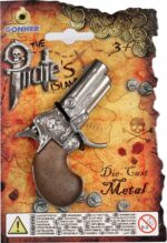 Mały metalowy pistolet pirata Gonher 8,5 cm 156/0 - obrazek 5
