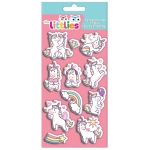 Naklejki wypukłe Jednorożce 646917