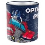 Metalowy pojemnik na przybory szkolne Transformers