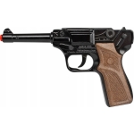 GONHER Metalowy pistolet policyjny Luger 124/6