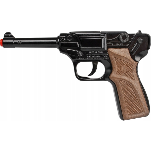 GONHER Metalowy pistolet policyjny Luger 124/6