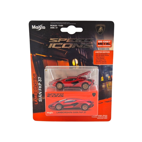 MAISTO Lamborghini Sian FKP 37 LIMITED EDITION 1/64 15706 RD