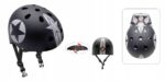 KASK SKATERSKI REGULOWANY CZARNY 674112 Stamp - obrazek 3