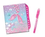 Pamiętnik na szyfr z długopisem UV - Syrenka, Hot Focus - obrazek 2