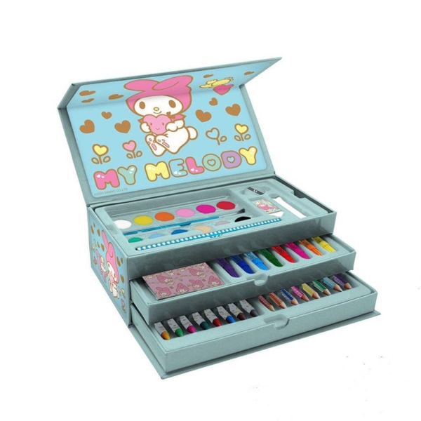 Zestaw artystyczny w kuferku, kredki My Melody 490116