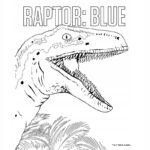 Kolorowanka z naklejkami Park Jurajski 570743 - obrazek 4