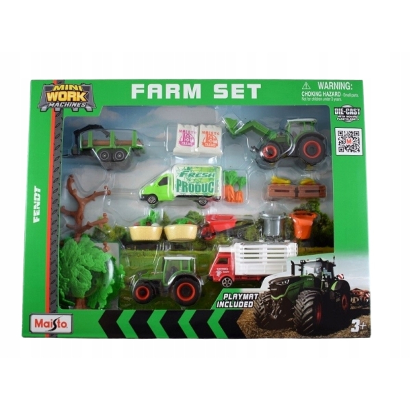 MAISTO 2 Traktory Fendt - Mini Farma 12565
