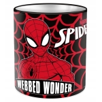 Metalowy pojemnik na przybory szkolne Spiderman
