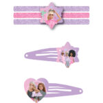 Szczotka do włosów z akcesoriami Barbie 570340 - obrazek 3