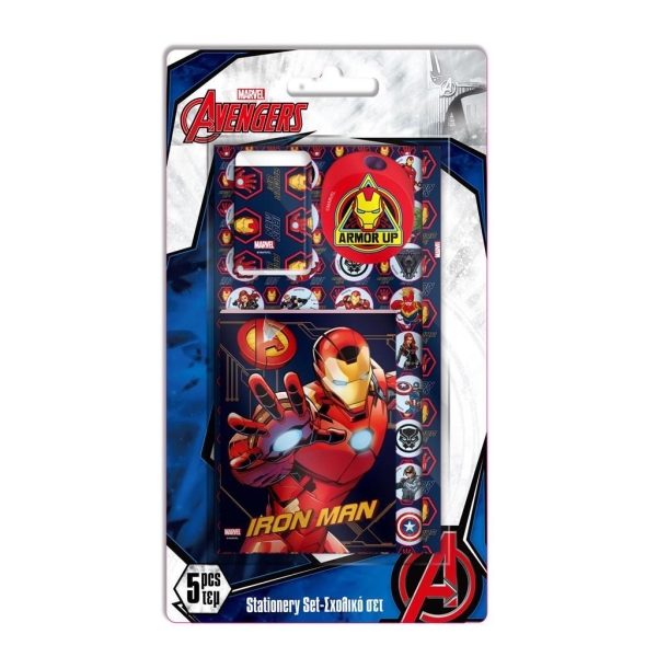 Zestaw przyborów szkolnych Avengers 506233