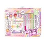 HOT FOCUS 207GO Notatnik na spirali z długopisami- Buźki