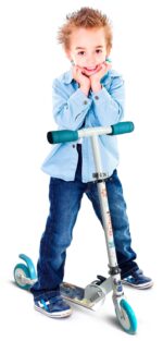 STAMP Hulajnoga dwukołowa STITCH 626042 - obrazek 5