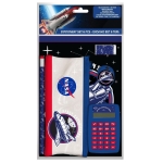 Mały piórnik z kalkulatorem, notes NASA 486035